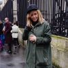 Enora Malagré - Défilé de mode prêt-à-porter automne-hiver 2017/2018 "Giambattsita Valli" à Paris. Le 6 mars 2017.