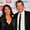 Michel Cymes avec sa femme Nathalie lors du dîner de gala du 96ème Prix d'Amérique Opodo à l'hôtel Salomon de Rothschild à Paris, le 28 janvier 2017. © Guirec Coadic/Bestimage