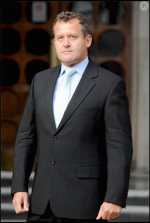 Paul Burrell, ancien majordome de la princesse Diana, au tribunal à Londres en janvier 2008 dans le cadre de l'enquête sur la mort de Lady Di.