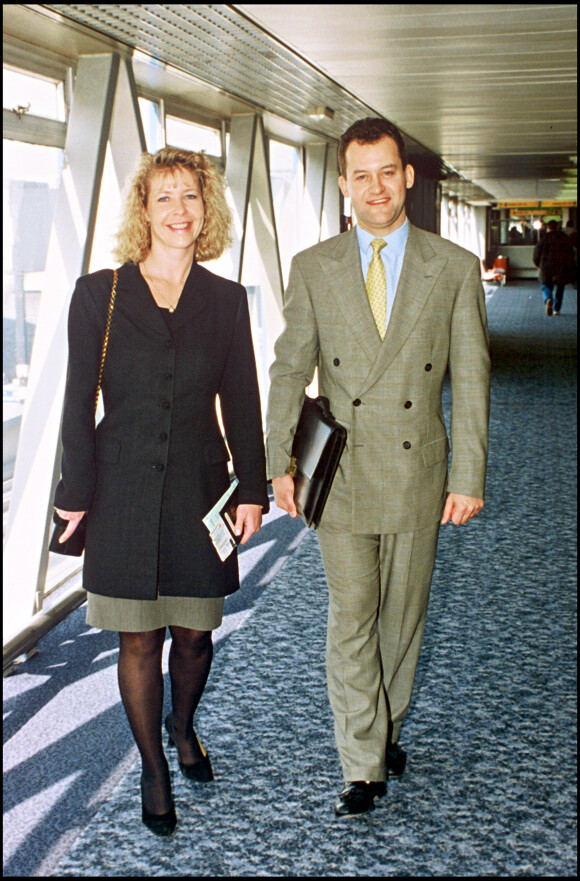 Paul Burrell, ex-majordome de la princesse Diana, et Jackie Allen vers la fin des années 1990.