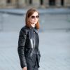 Isabelle Huppert au défilé de mode "Louis Vuitton", collection prêt-à-porter Automne-Hiver 2017-2018 au Louvre à Paris, le 7 Mars 2017. CVS/Veeren/Bestimage