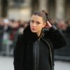 Adèle Exarchopoulos (enceinte) au défilé de mode "Louis Vuitton", collection prêt-à-porter Automne-Hiver 2017-2018 au Louvre à Paris, le 7 Mars 2017.CVS/Veeren/Bestimage