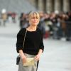 Marina Foïs au défilé de mode "Louis Vuitton", collection prêt-à-porter Automne-Hiver 2017-2018 au Louvre à Paris, le 7 Mars 2017.CVS/Veeren/Bestimage