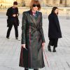 Anna Wintour au défilé de mode "Louis Vuitton", collection prêt-à-porter Automne-Hiver 2017-2018 à Paris,Musée du Louvre le 7 Mars 2017.