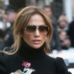 Jennifer Lopez arrive au Today Show à New York, le 2 mars 2017.