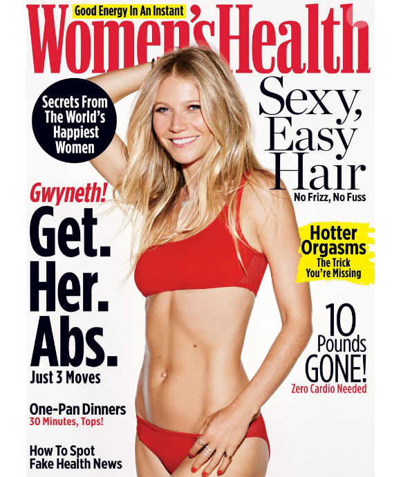 Couverture du magazine "Women's Health", édition avril 2017