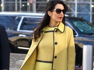 Amal Clooney enceinte : La future maman chic et combattante à New York