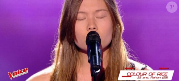 Colour Of Rice - "The Voice 6", le 11 mars 2017 sur TF1.