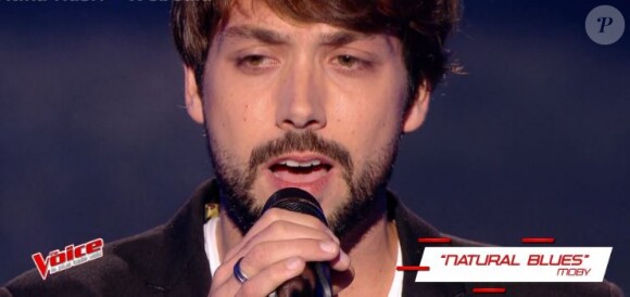 Morgan - "The Voice 6", le 11 mars 2017 sur TF1.