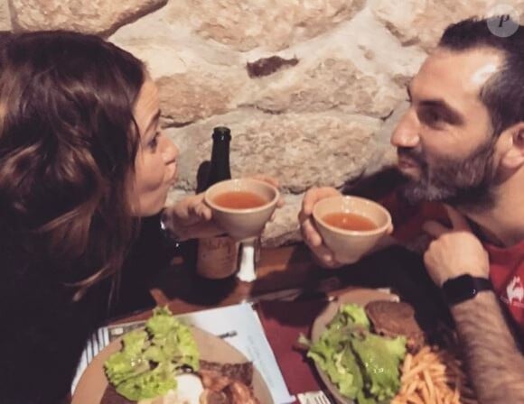 Tiffany et Justin de "Mariés au premier regard" au restaurant, Instagram, 2017