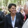 Exclusif - Najat Vallaud-Belkacem assiste à la commémoration de la mort de trois résistants tombés sous les balles allemandes le 6 août 1944 à Toulouges dans le Gers, durant ses vacances dans les Landes. Le 6 Aout 2016. © Patrick Bernard-Christophe de Prada / Bestimage