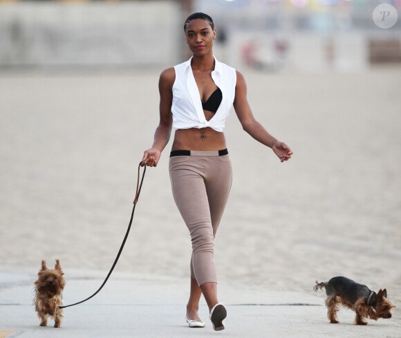 Montana Fishburne, la fille de Laurence Fishburne, à Santa Monica, le 21 mai 2013.