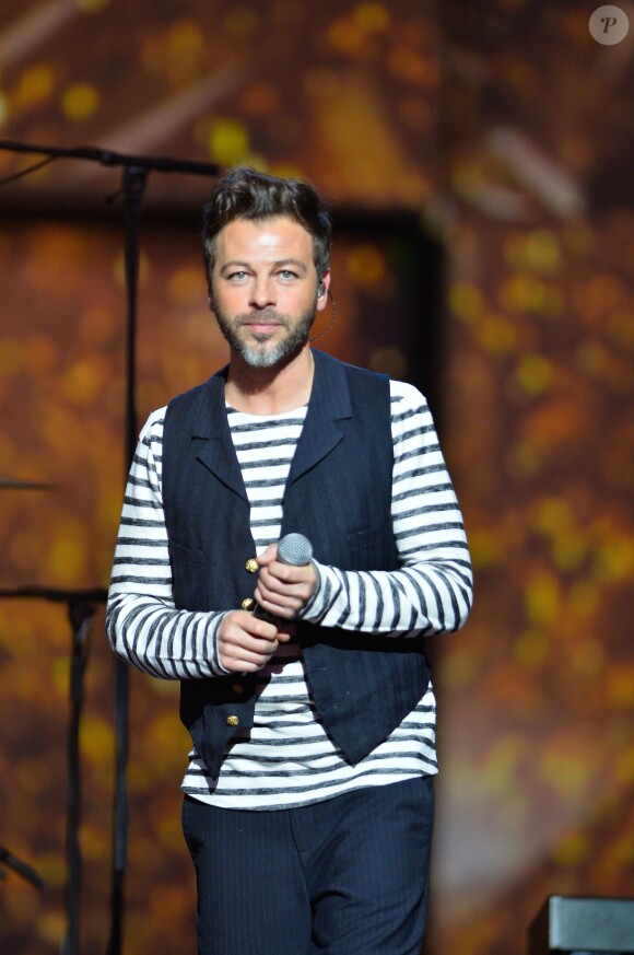 Christophe Maé lors de la 32ème cérémonie des "Victoires de la Musique" au Zénith de Paris, le 10 février 2017.© Christophe Aubert via Bestimage