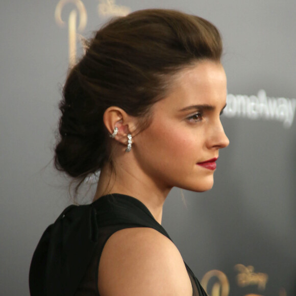 Emma Watson à la première de 'Beauty And The Beast' (La Belle et la Bête) à Alice Tully Hall à New York, le 13 mars 2017 © Sonia Moskowitz/Globe Photos via Zuma