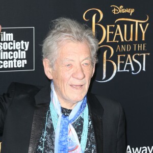 Ian McKellen à la première de 'Beauty And The Beast' (La Belle et la Bête) à Alice Tully Hall à New York, le 13 mars 2017 © Morgan Dessalles/Bestimage