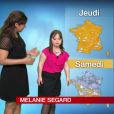 Mélanie Ségard, trisomique 21 : La Miss Météo d'un soir a réalisé son rêve. Le 14 mars 2017 sur France 2.
