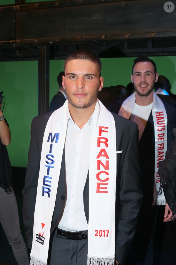Eloy Pechier (Mister France 2017) - Election de Mister France 2017 au théâtre Palace à Paris, France, le 14 mars 2017. © CVS/Bestimage