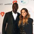 Omar Sy et sa femme Hélène - Personnalités au gala "Par Coeur" pour les 10 ans de l'association "Cekedubonheur" au pavillon d'Armenonville à Paris. Le 24 septembre 2015