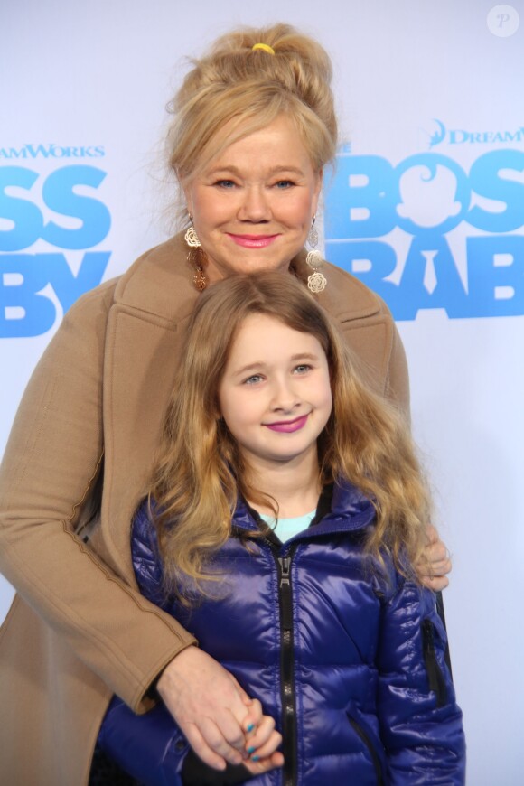 Caroline Rhea et sa fille Ava Rhea à la première de ''Boss Baby'' à AMC Loew's Lincoln Square à New York, le 20 mars 2017 © Sonia Moskowitz/Globe Photos via Zuma/Bestimage