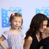 Hilaria Baldwin et ses enfants Carmen et Rafael à la première de ''Boss Baby'' à AMC Loew's Lincoln Square à New York, le 20 mars 2017 © Sonia Moskowitz/Globe Photos via Zuma/Bestimage