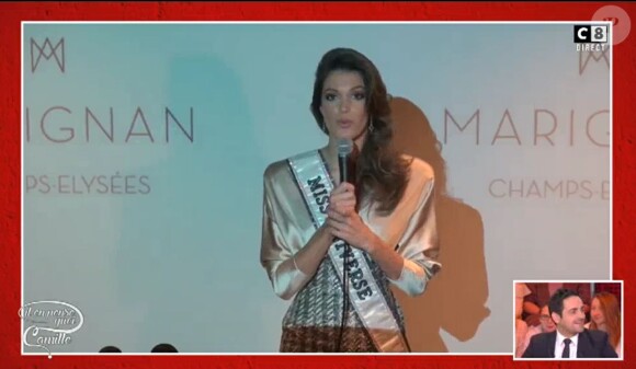 Iris Mittenaere - "Il en pense quoi Camille ?", mardi 21 mars 2017, C8