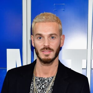 Matt Pokora (M. Pokora ) - Photocall avant le défilé Fenty Puma by Rihanna à la Bibliothèque Nationale à Paris le 6 mars 2017