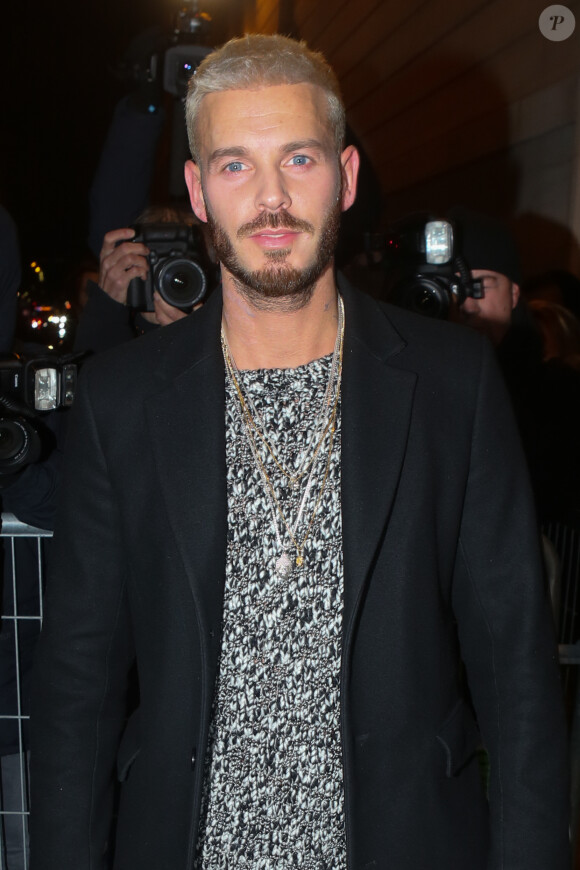 M Pokora (Matt Pokora) - Arrivées au défilé de mode "Fenty Puma by Rihanna" à la Bibliothèque Nationale à Paris, le 6 mars 2017. © CVS/Veeren/Bestimage