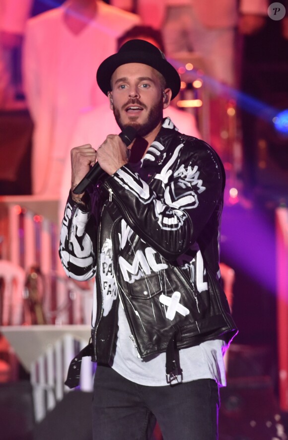 Exclusif - Matt Pokora (M. Pokora) - Enregistrement de l'émission "Les Années Bonheur" N° 76 à Saint-Denis le 7 mars 2017. © Giancarlo Gorassini/Bestimage