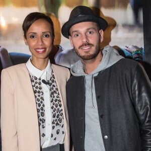 Sonia Rolland, M. Pokora (Matt Pokora) - Avant-première du court-métrage "Une vie ordinaire" réalisé par Sonia Rolland au cinéma Mac Mahon à Paris, le 17 février 2016. © Cyril Moreau/Bestimage