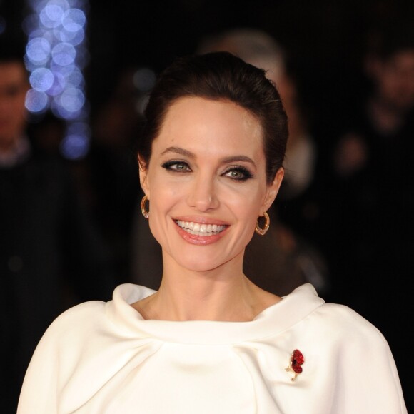 Angelina Jolie - Avant-première du film "Unbroken" à Londres, le 25 novembre 2014. 25 November 2014.