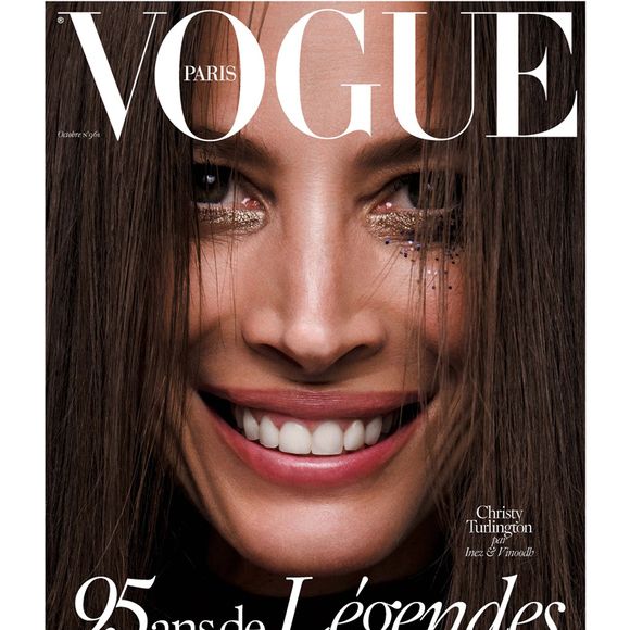 Christy Turlington pour Vogue Paris, numéro du 95e anniversaire.