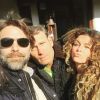 Patrick Puydebat, Tom Schacht et Manuela Lopez - Instagram, février 2017