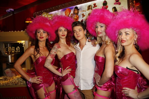 Léonard Trierweiler - Soirée des 15 ans du célèbre club parisien "Le Pink Paradise" à Paris le 23 mars 2017.