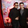 Muratt Atik (propriétaire et patron du Pink Paradise), Grégory Bakian - Soirée des 15 ans du célèbre club parisien "Le Pink Paradise" à Paris le 23 mars 2017.