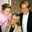 Reese Witherspoon entourée de ses enfants Ava (17 ans) et Deacon (13 ans) pour son anniversaire le 22 mars 2017
