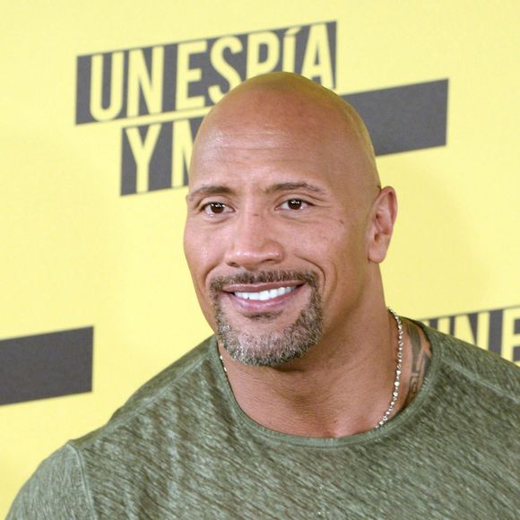 Dwayne Johnson - Photocall du film "Central Intelligence" à Madrid. Le 7 juin 2016