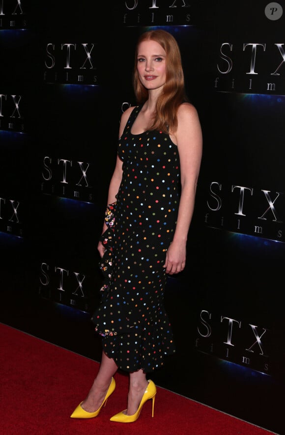 Jessica Chastain à la première de 'The State of the Industry: Past, Present and Future' (STX films) au Caesars Palace à Las vegas, le 28 mars 2017