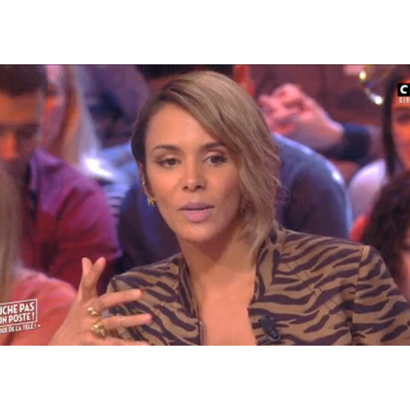 Shy'm dans "TPMP", le 29 mars 2017.