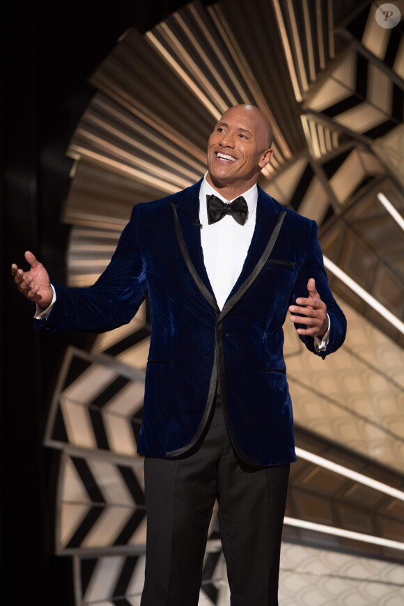 Dwayne Johnson - Intérieur - 89ème cérémonie des Oscars au Hollywood & Highland Center à Hollywood, le 26 février 2017 © Ampas/AdMedia via Zuma/Bestimage