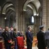 Semi-Exclusif - Obsèques de Bernard Spindler, en présence de SAS le prince Albert II de Monaco, en la cathédrale de Monaco le 28 mars 2017.