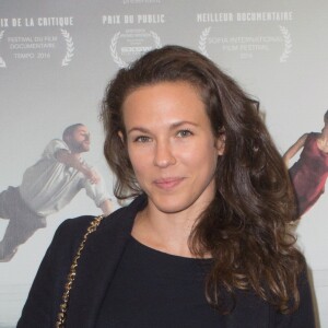Lorie Pester - Avant-première du film "Mr. Gaga : sur les pas d'Ohad Naharin" au cinéma L'Arlequin à Paris, le 26 mai 2016.