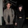 Exclusif - Gavin Rossdale emmène sa fille Daisy Lowe à dîner au restaurant Lemonia dans le quartier de Primrose Hill à Londres le 6 mars 2017