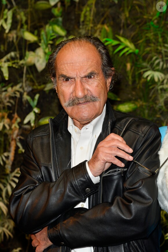 Gérard Hernandez au photocall du film "Les Schtroumpfs, le village perdu" au Pershing Hall à Paris le 27 mars 2017. © Guirec Coadic / Bestimage
