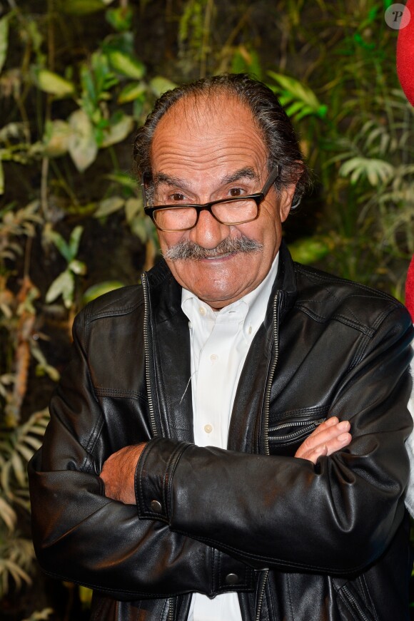 Gérard Hernandez au photocall du film "Les Schtroumpfs, le village perdu" au Pershing Hall à Paris le 27 mars 2017. © Guirec Coadic / Bestimage