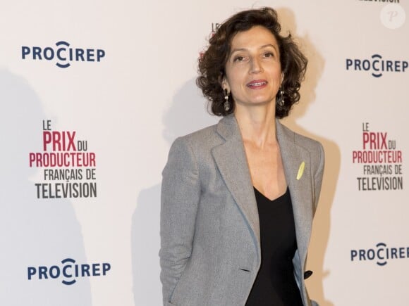 Audrey Azoulay - 23e Prix du producteur français de télévision au Trianon de Paris le 13 mars 2017. © Pierre Perusseau/Bestimage
