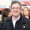 Jean-Luc Mélenchon (candidat à l'élection présidentielle) dédicace son livre "De la vertu" lors de la 37ème édition du Salon du Livre à Paris le 24 mars 2017. © CVS/Bestimage
