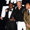 Tyrese Gibson, Vin Diesel, Ludacris à la première du film 'Fate Of The Furious' à New York, le 8 avril 2017