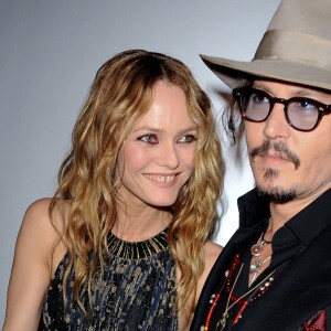 Johnny Depp et Vanessa Paradis à Cannes en 2010.