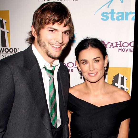 Ashton Kutcher et Demi Moore à la 10e édition des Hollywood Awards à Los Angeles le 23 octobre 2006