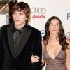 Ashton Kutcher et Demi Moore à Los Angeles en novembre 2006